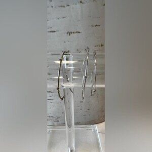 Set of 3 Gold Bracelets and Silver Bracelets -Bracelet for Women - Gold Jewelry